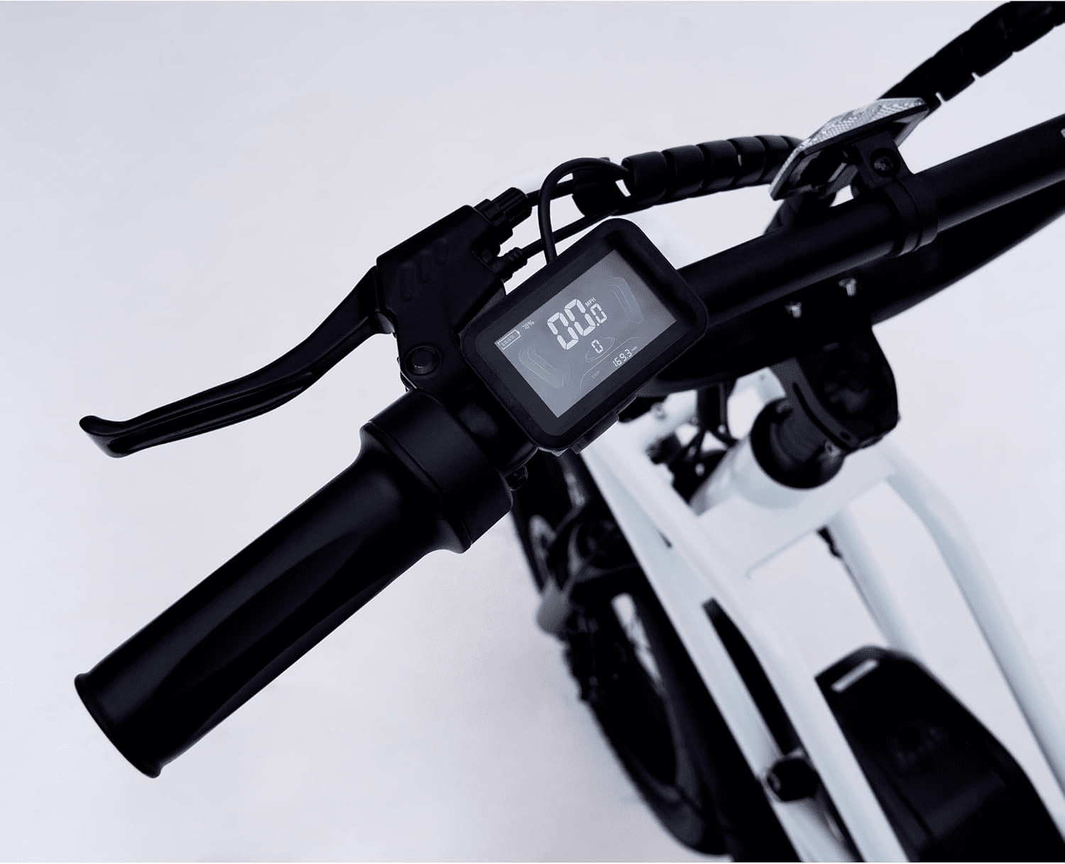 Universal Accessories for Adult Electric Bicycles - LCD Smart Display, Compatible with A02, A03, U03, and U05 Series Electric Bicycles