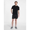 thumbnail image 5 of Athletic Works Men's and Big Men's Performance Coach Style Short Sleeve Hoodie Sweatshirt, Sizes XS-5XL, 5 of 5
