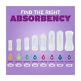 thumbnail image 3 of Overnight Incontinence Pads for Women - Ultimate Extra Coverage - 8 Drop - Extra Coverage - 22ct, 3 of 7