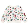 thumbnail image 3 of Bluey Christmas Fleece Sweatshirt and Jogger Pants Outfit Set Toddler to Big Kid, 3 of 5
