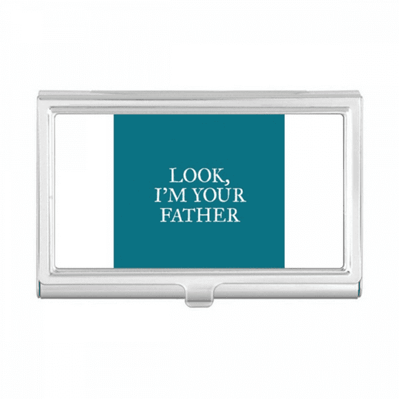 Pay Attention Relationship Listen Speak Business Card Holder Case Pocket Box Wallet