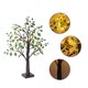 thumbnail image 4 of LED Tree Lights | Decorative Luminous Tree Lamp | Warm White 24 LEDs | Battery Powered IP44 | Flexible Shape | Indoor Window Table Holiday Home Decor | 23.6x3.93 in | Black or White | 1 Pack, 4 of 6