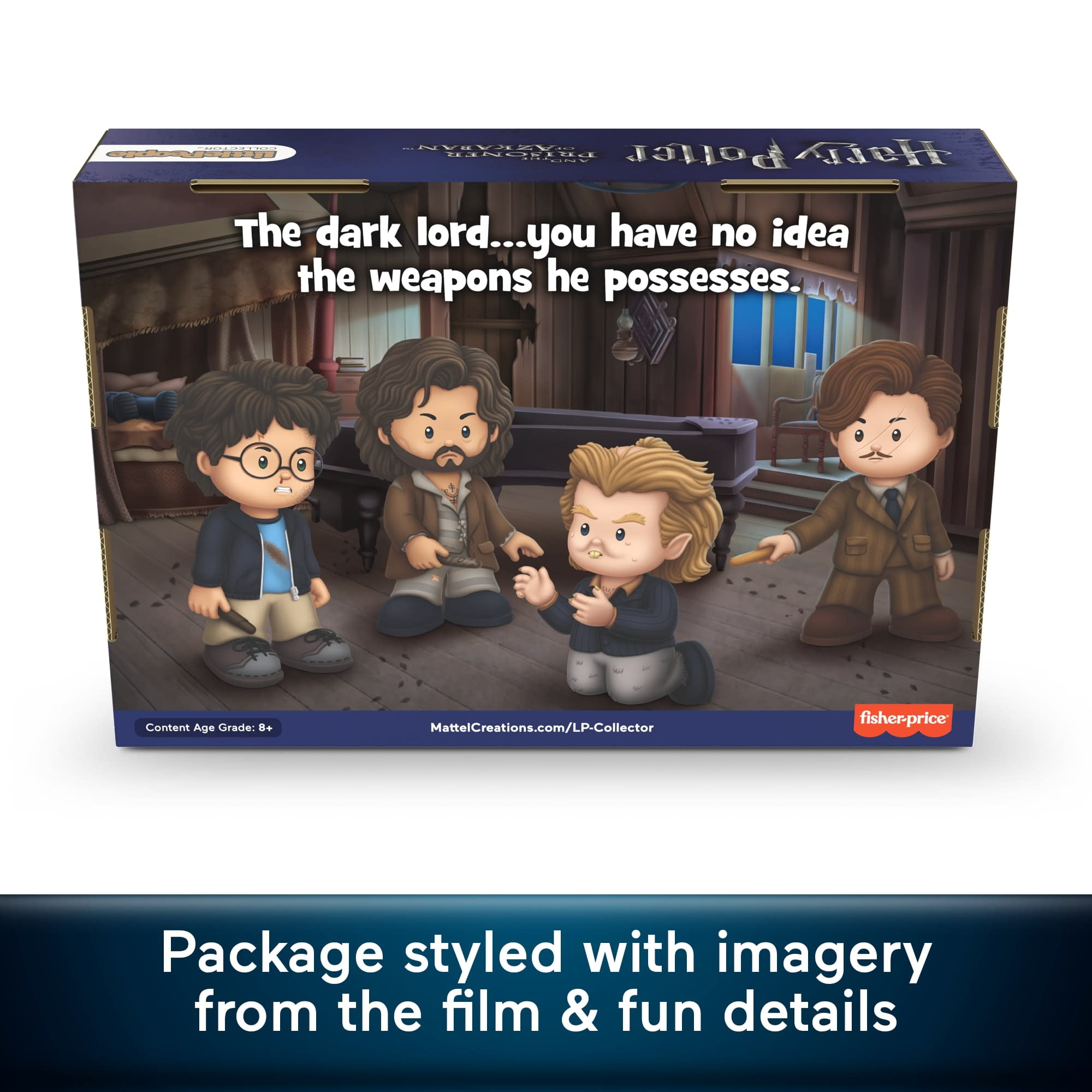Little People Collector Harry Potter and the Prisoner of Azkaban Special Edition Set, 4 Figures