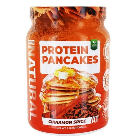 About Time Protein Pancake Mix Cinnamon Spice -- 1.5 lbs pack of