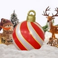 thumbnail image 1 of Large 45cm Outdoor Christmas Inflatable Ball Decorations - Weatherproof PVC Yard & Porch Decor for Holiday Season, 1 of 9