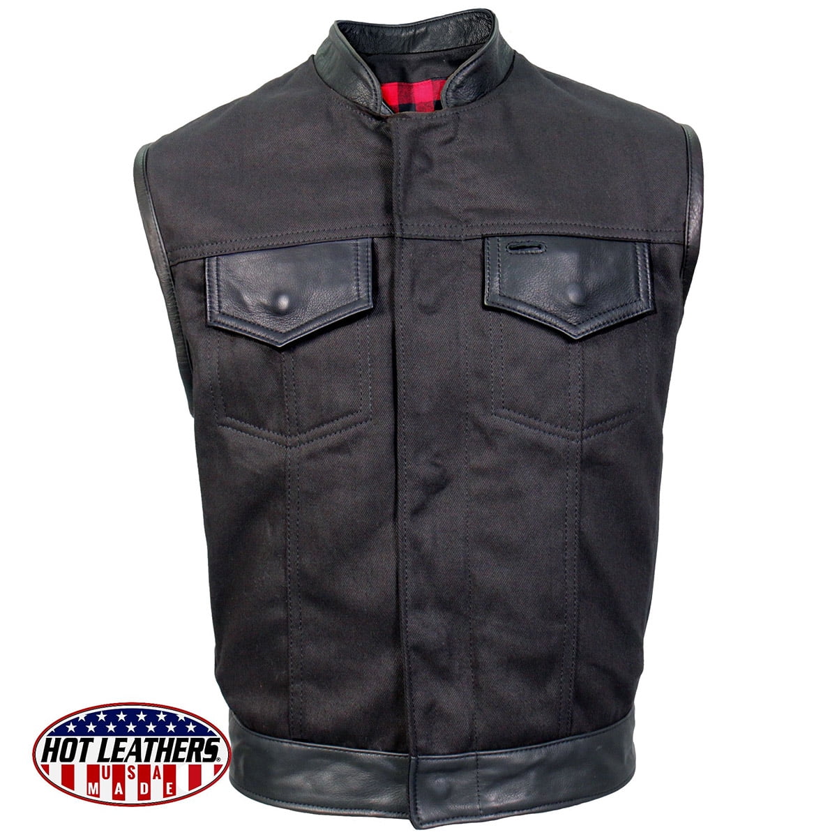 hot leather vest