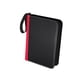 thumbnail image 1 of Carpeta de intercambio con 9 bolsillos y cremallera para tarjetas deportivas rojo, 1 of 9