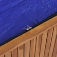 thumbnail image 2 of vidaXL 1 Piece Solid Acacia Wood Patio Storage Box for Cushions and Blankets Outdoor Garden, 2 of 11
