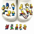thumbnail image 3 of 36 Pcs Simpsons Cartoon Charms for Boys Girls Charms Pack Cute Pins Accessories Cartoon Charms for Shoes Clogs Slides Bracelet Wristband Shoe Decoration, 3 of 4