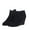 Black_1, variant on Willtoo Women's Wedge Booties,Fashion Suede Side Zipper Boots Chelsea Dress Ankle Booties Thick Heel Round Toe Ankle Shoes Coffee US-10（EU-43）