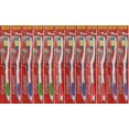 thumbnail image 1 of Colgate Premier Clean Bi-level Bristles Toothbrush, Firm, 12-Pieces, 1 of 2