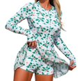 thumbnail image 7 of HAOTAGS Women's Surfing and Diving Suits, Long - sleeved with Chest Pads, 7 of 7