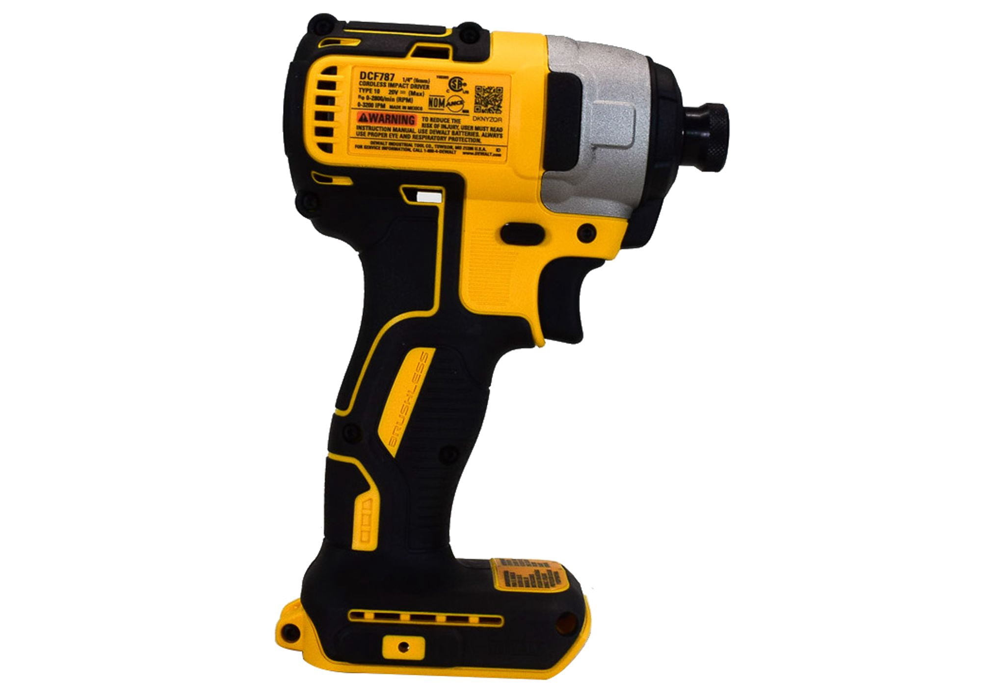 DeWalt DCF787E1 20V 1/4" Cordless Impact Driver Kit w/ Battery, Charger and Bag