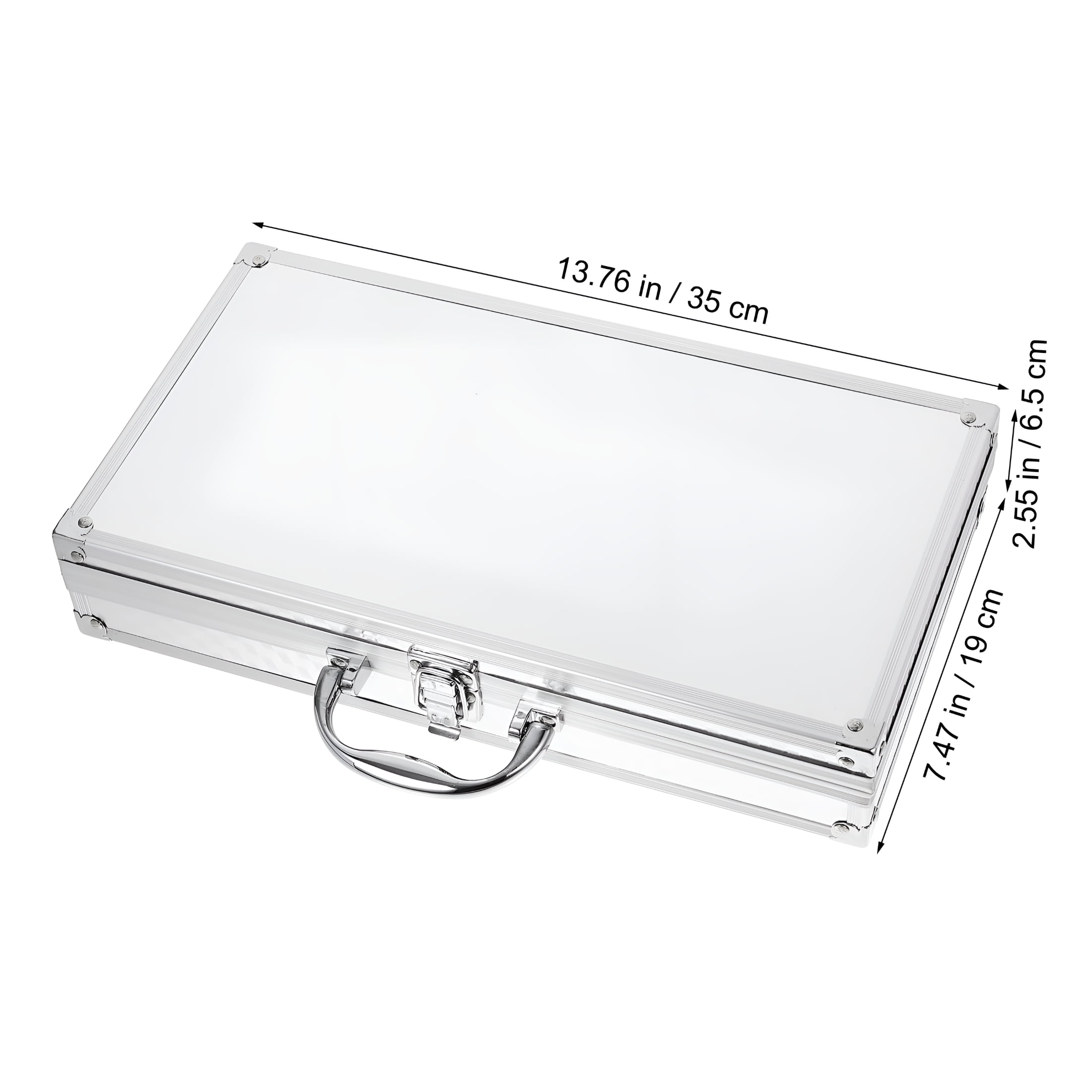 GASTROPOD Suitcase Aluminum Storage Toolbox Hard Briefcases for Men Metal Man