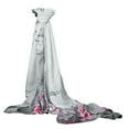 thumbnail image 2 of MSJUHEG Sheer Scarf,Boho Scarf,Scarves Lightweight,Cotton Scarf Lightweight,Floral Scarf,Scarfpolyesterlightweightbirthdaywomen A One Size, 2 of 2