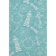 thumbnail image 2 of Addison Rugs Mayfield Washable Coastal Nautical Ocean Rectangle Rug, 10' x 14', 2 of 6