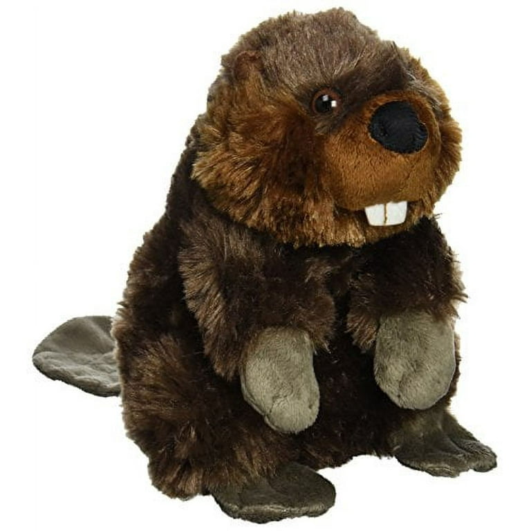 Wild Republic Beaver Plush Stuffed Animal Plush Toy Gifts for Kids Cuddlekins 8 Inches