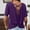 A303 Purple, variant on Womens Short Sleeve Shirts Cap Sleeve Open Back Strappy Front Twist Knot Bottom Blouses Tops Lightweight Retro Casual Summer Beach Vacation Workout T Shirts