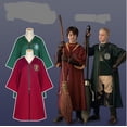 thumbnail image 2 of Vestido de gafas de Potter, capa con corbata, camisa, bufanda, varita, suéter, disfraz, accesorios de Cosplay, ropa de Halloween, 2 of 4
