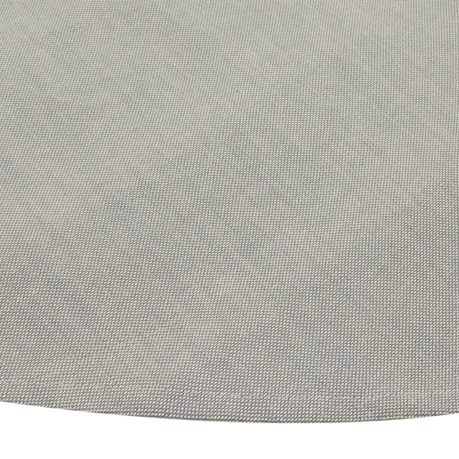 Better Homes & Gardens Grey Fringe Cotton Tablecloth 70" Round - 100% Cotton