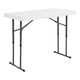 thumbnail image 1 of Lifetime - Mesa plegable ajustable de altura comercial, Granito blanco, White Granite, 1 of 9