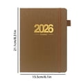 thumbnail image 7 of Sylvtty 2026 Academic Planner A5 Daily Notebook for Scheduling Journaling Goal Tracking 144 Pages Professional Task List Planner, 7 of 7