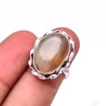Botswana Agate - Botswana Designer Handmade 925 Sterling Silver Ring S ...