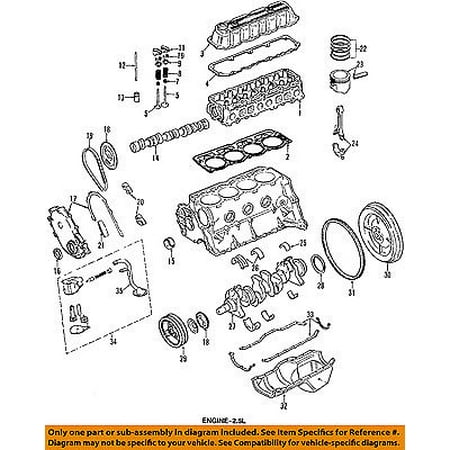 Oem Crankshaft Bearing - Jeep CHRYSLER OEM 92-00 Cherokee-Engine Crankshaft Crank Main Bearing 83507080AB