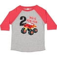 thumbnail image 3 of Inktastic Monster Truck How I Roll 2nd Birthday Boys Toddler T-Shirt, 3 of 5