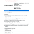 thumbnail image 2 of Drag Link - Compatible with 1995 - 1998 Dodge B2500 - AC Delco, 2 of 2