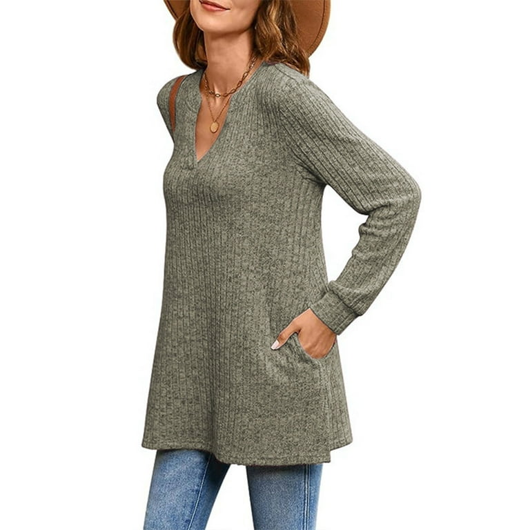 Split Pocket V- neck Knitting Sweaters Split Pocket V- neck Knitting Sweaters