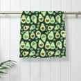 thumbnail image 5 of KLL Avocado Heart Ultra Absorbent & Soft Hand Towels for Bath, Hand, Face, Gym and Spa-27.5x16in, 5 of 8
