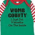 thumbnail image 4 of Inktastic Womb County I Just Did 9 Months on the Inside Boys or Girls Long Sleeve Baby Bodysuit, 4 of 5