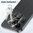 thumbnail image 3 of ePacks [3 Pack] Accessory Protection for iPhone 13 Case 6.1 Inch Camera Lens Protector [Military Grade Protection] Shockproof Slim Thin, 3 of 5