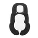 thumbnail image 2 of Cojín para cochecito de bebé, alfombrilla gruesa para cochecito, forros de asiento universales, cojín para asiento de cochecito para cochecito de bebé negro, 2 of 8