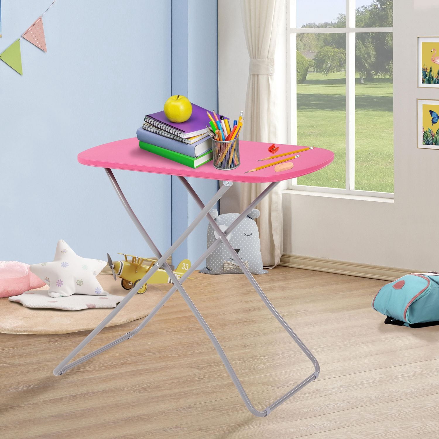 Table d'activités pliante personnelle pour enfants