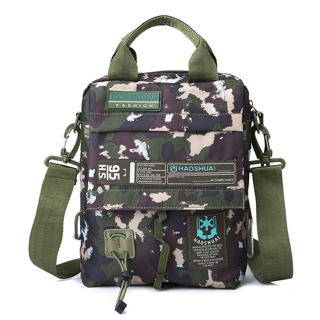 Yiwula - YIWULA Men&#39;S Portable Messenger Bag Casual Shoulder Bag Outdoor Waterproof Travel Bag ...