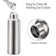 thumbnail image 3 of 350ml Stainless Steel Water Bottle with Handle Outdoor Sports Insulated Cup (BPA Free, No FDA), 3 of 5