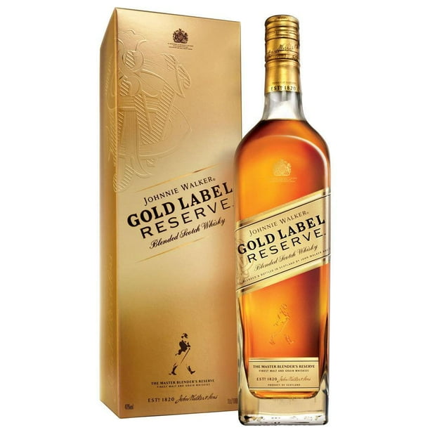 Pack de 2 Whisky Johnnie Walker Blend Gold Label Reserve 750 ml Blend Gold Label Reserve