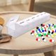 thumbnail image 2 of Organizador de pastillas Contenedor compacto para vacaciones Uso en el hogar Ancianos Adultos blanco Yuyangstore Dispensador de cajas de medicamentos, 2 of 7