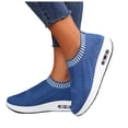 thumbnail image 3 of WILLBEST Espadrilles pour Femmes Chaussures Femmes Espadrilles Semelle Épaisse Compensée Espadrilles Mode Extérieur Confortables Respirantes Décontractées, 3 of 8