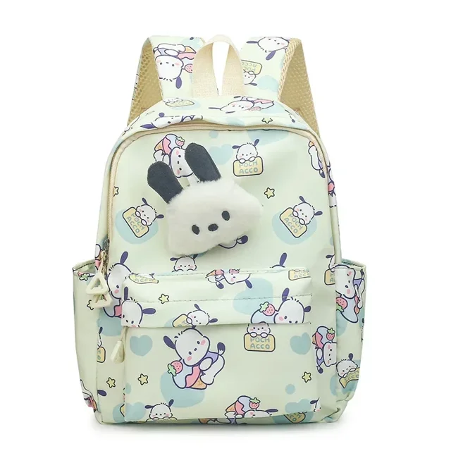 Mochila escolar Sanrio para niños, My Melody Kuromi Cinnamoroll, Hello Kitty, bonita mochila de gran capacidad, nueva moda