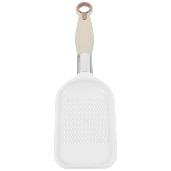 ADDHAT Molino Manual Beige Para Ajo Y Jengibre Fácil Y Con Recogedor De Jugos Para Cocina