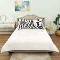 thumbnail image 6 of Art Black and White Pattern King Size Pillowcase Ultra Soft Silky Fabric Wrinkle Fade Resistant 20x40in, 6 of 9