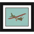 thumbnail image 1 of Robinson, Tamara 14x12 Black Ornate Wood Framed with Double Matting Museum Art Print Titled - Plane VIII, 1 of 4