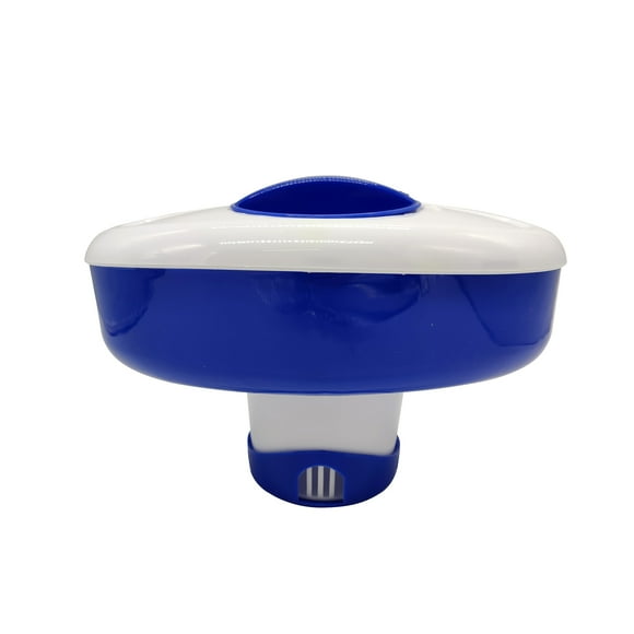 Amdohai Floating Pool Chemical Dispenser Retractable Bromine Chlorine Dispenser 3-inch Tablet Holder Floater for Spa Hot Tub Swiming Pool