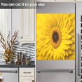 thumbnail image 5 of Yellow Sunflower Dishwasher Magnet Covers for The Front Magnetic Dishwasher Cover Home Cabinet Decals 20" x 26" Refrigerator Door Home Decor, 5 of 5