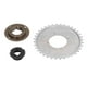 thumbnail image 3 of Conector de la rueda dentada de bicicleta, piezas modificadas bicicleta 32t 410 kit de sótbelo de cadena de acero para scooters para reparador, 3 of 7