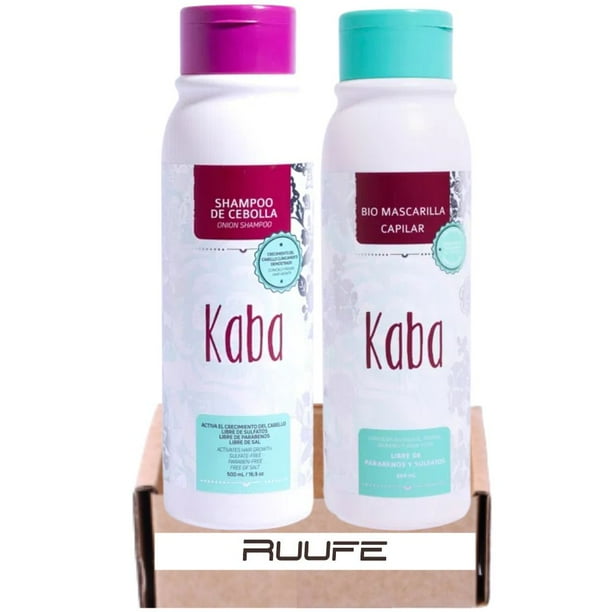 Shampoo de Cebolla kaba (2 pack) Onion Shampoo kaba shampoo de cebolla