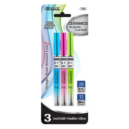 New 402833   0.7 Mm Ceramics High- Quality Mechanical Pencil Leads 3 / Pack (24-Pack) Pencil Cheap Wholesale Discount Bulk Stationery Pencil River
